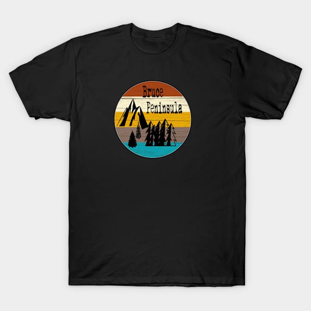 Bruce peninsula travel souvenir T-Shirt by artsytee